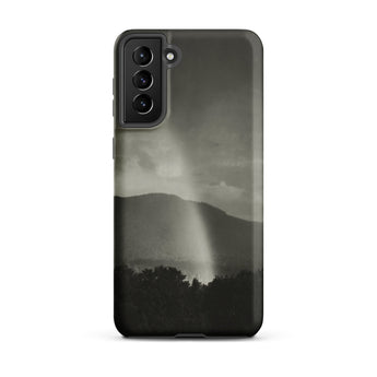 Rainbow - Alfred Stieglitz Black & White Phone Case Samsung Galaxy S21 Plus / Matte Black Phone Case Monochrome Photograph Rainbow