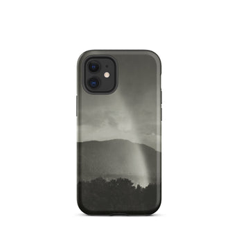 Rainbow - Alfred Stieglitz Black & White Phone Case Iphone 12 Mini / Matte Black Phone Case Mountain Scene Alfred Stieglitz, Storm Sighs,