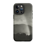 Rainbow - Alfred Stieglitz Black & White Phone Case Iphone 15 Pro Max / Matte Black Phone Case Mountain Scene Alfred Stieglitz, Storm