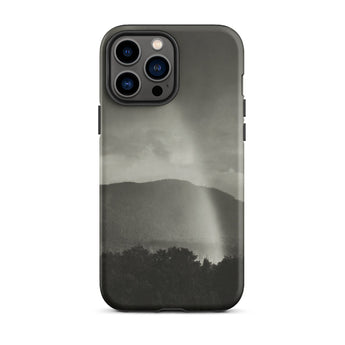 Rainbow - Alfred Stieglitz Black & White Phone Case Iphone 13 Pro Max / Matte Black Phone Case Mountain Scene Alfred Stieglitz, Storm