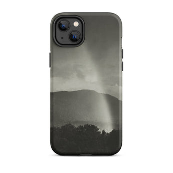 Rainbow - Alfred Stieglitz Black & White Phone Case Iphone 14 Plus / Matte Black Phone Case Mountain Scene Alfred Stieglitz, Storm Sighs,