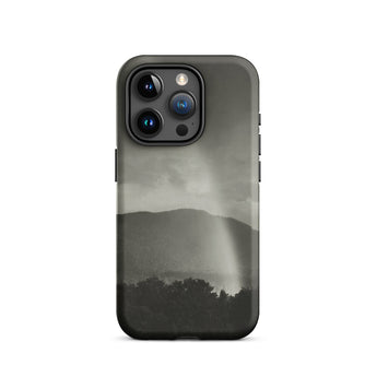 Rainbow - Alfred Stieglitz Black & White Phone Case Iphone 15 Pro / Matte Black Phone Case Mountain Scene Alfred Stieglitz, Storm Sighs,