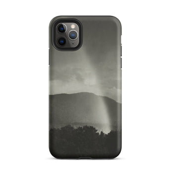 Rainbow - Alfred Stieglitz Black & White Phone Case Iphone 11 Pro Max / Matte Black Phone Case Mountain Scene Alfred Stieglitz, Storm