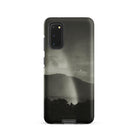 Rainbow Alfred Stieglitz Black & White Samsung Case, Galaxy S20 / Matte, Black Smartphone Case Monochrome Landscape Mountains Light Beam