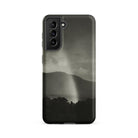 Rainbow Alfred Stieglitz Black & White Samsung Case, Galaxy S21 Fe / Matte, Smartphone Black Case Grayscale Mountain Landscape Light Ray