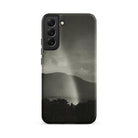 Rainbow Alfred Stieglitz Black & White Samsung Case, Galaxy S22 Plus / Matte, Black Smartphone Case Monochrome Landscape Design Mountains