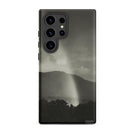 Rainbow Alfred Stieglitz Black & White Samsung Case, Galaxy S24 Ultra / Matte, Black Smartphone Nature Scene Mountains Light Beam Case