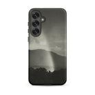 Rainbow Alfred Stieglitz Black & White Samsung Case, Galaxy S25 Plus / Matte, Black Phone Case Landscape Design Mountains Trees Visible