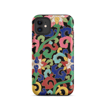Rainbow Botanicals - Owen Jones Iphone Case, 11 / Matte, Floral Patterned Phone Case