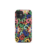 Rainbow Botanicals - Owen Jones Iphone Case, 12 / Matte, Floral Patterned Phone Case