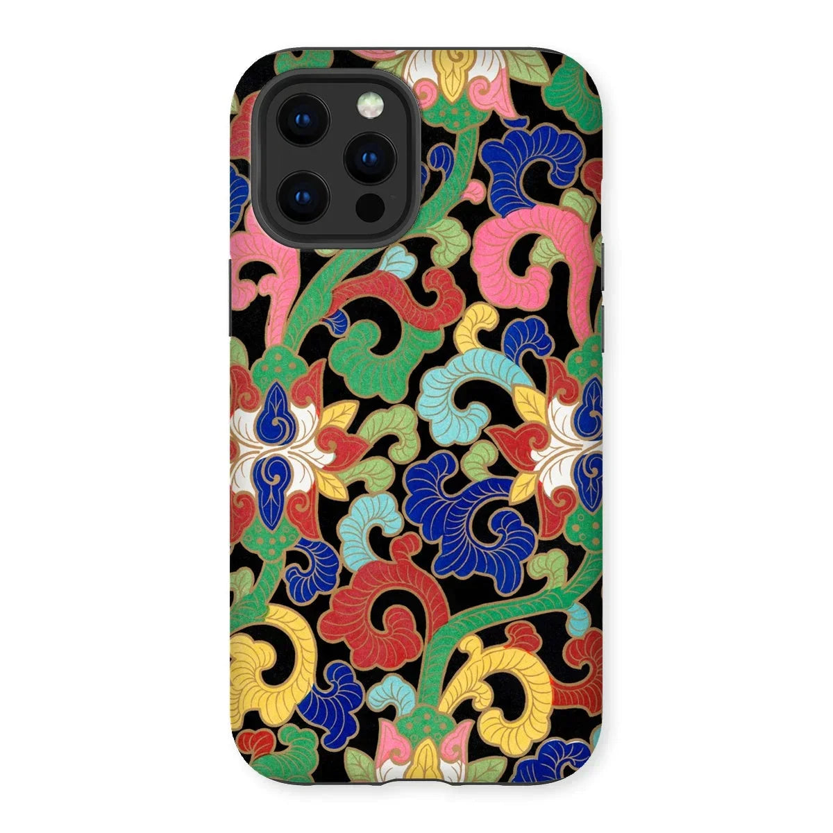 Rainbow Botanicals - Owen Jones Iphone Case, 12 Pro Max / Matte, Colorful Floral Patterned Phone Case Intricate Designs