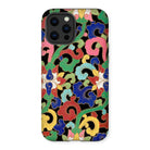 Rainbow Botanicals - Owen Jones Iphone Case, 12 Pro Max / Matte, Colorful Floral Patterned Phone Case Intricate Designs