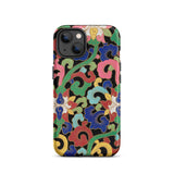 Rainbow Botanicals - Owen Jones Iphone Case, 13 / Matte, Floral Patterned Phone Case