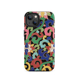 Rainbow Botanicals - Owen Jones Iphone Case, 14 / Matte, Floral Patterned Phone Case