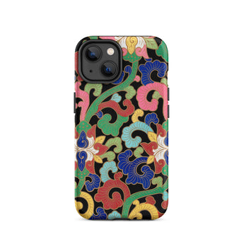 Rainbow Botanicals - Owen Jones Iphone Case, 14 / Matte, Floral Patterned Phone Case