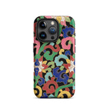 Rainbow Botanicals - Owen Jones Iphone Case, 15 Pro / Matte, Floral Patterned Phone Case