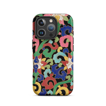 Rainbow Botanicals - Owen Jones Iphone Case, 16 Pro / Matte, Floral Patterned Phone Case