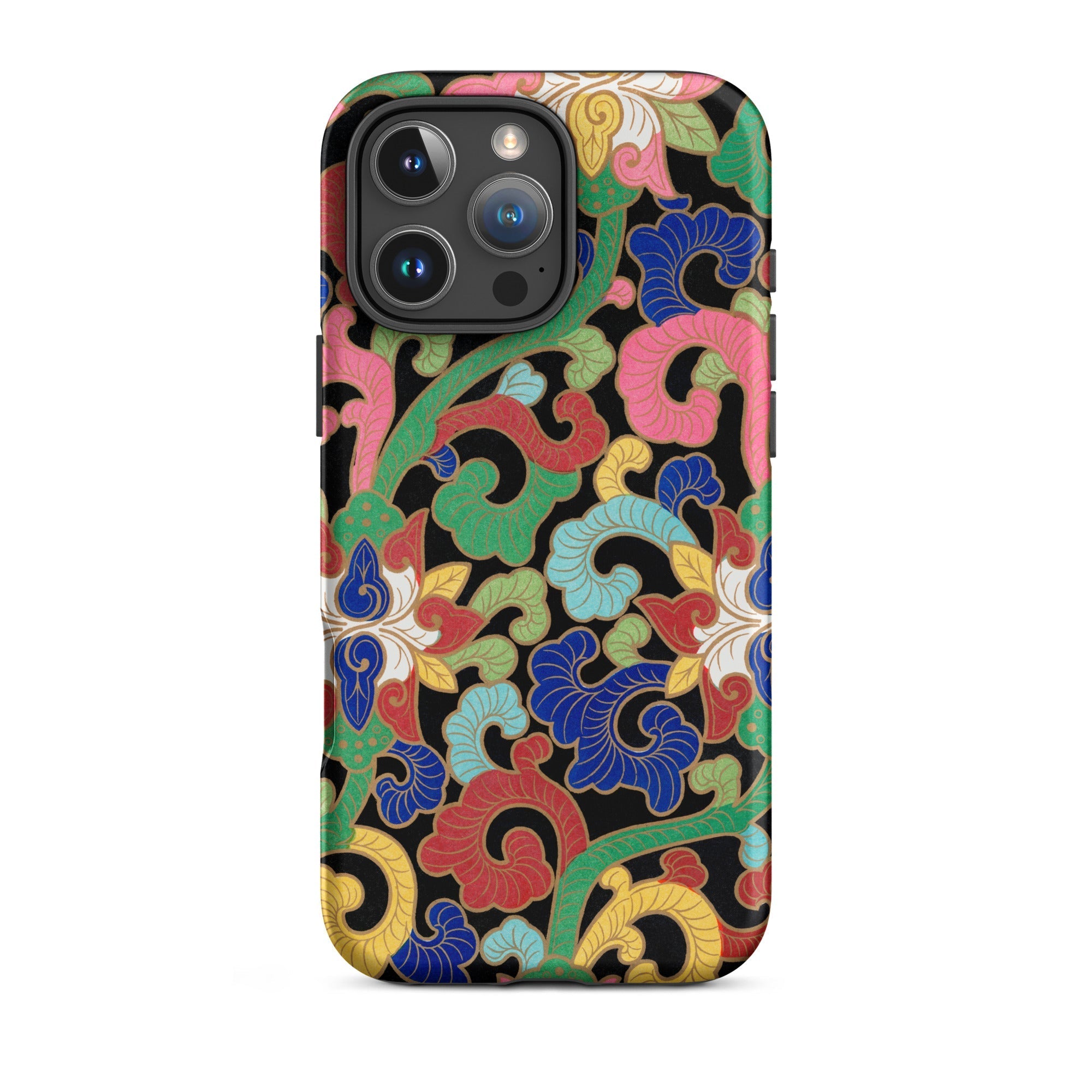 Rainbow Botanicals - Owen Jones Iphone Case, 16 Pro Max / Matte, Floral Patterned Phone Case