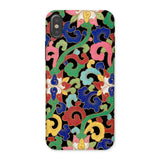 Rainbow Botanicals - Owen Jones Iphone Case, x / Matte, Colorful Floral Patterned Phone Case Intricate Designs