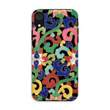 Rainbow Botanicals - Owen Jones Iphone Case, Xr / Matte, Colorful Floral Patterned Phone Case Intricate Designs