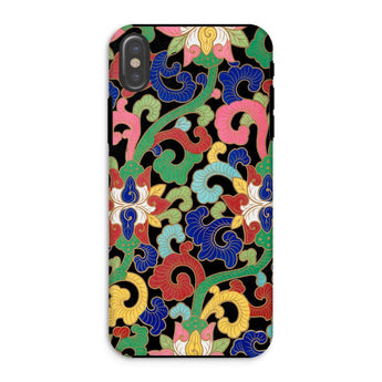 Rainbow Botanicals - Owen Jones Iphone Case, Xs / Matte, Colorful Floral Patterned Phone Case Intricate Designs