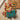 Vibrant Butterfly-patterned Fabric Swatches Bold Pink Orange Teal Seguy Pochoir Art, Print, Chromatic Exuberance