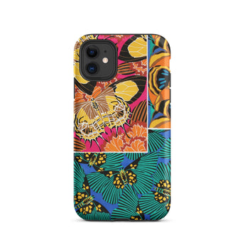 Rainbow Butterflies - E.a. Seguy Pochoir Iphone Case, 11 / Matte, Butterfly-patterned Phone Case