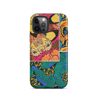 Rainbow Butterflies - E.a. Seguy Pochoir Iphone Case 12 Pro / Matte Butterfly-patterned Phone Case Rainbow Butterflies Iphone Case, Eugène