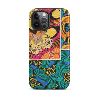 Rainbow Butterflies - E.a. Seguy Pochoir Iphone Case 12 Pro Max / Matte Butterfly-patterned Phone Case Rainbow Butterflies Iphone Case,