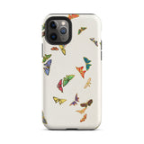 Rainbow Butterflies - Kamisaka Sekka Iphone Case, 11 Pro / Matte, Butterfly-patterned Phone Case
