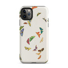 Rainbow Butterflies - Kamisaka Sekka Iphone Case, 11 Pro Max / Tough Phone, Butterfly-patterned Phone Case