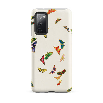 Rainbow Butterflies - Kamisaka Sekka Phone Case, Samsung Galaxy S20 Fe / Matte, Mobile Cases, Toby Leon