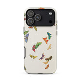 Iphone 17 Pro Max / Matte Rainbow Butterflies - Kamisaka Sekka Phone Case, Chō Senshu, Meiji-era Artistic Revolution