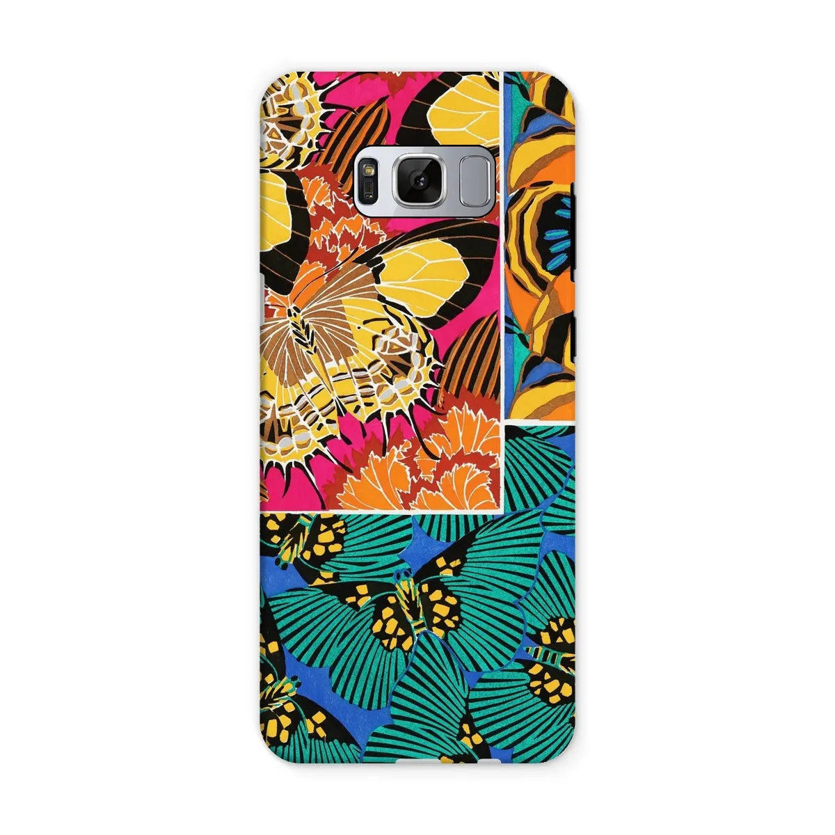 Rainbow Butterfly Aesthetic Art Phone Case - E.a. Seguy - Samsung Galaxy S8 / Matte - Mobile Phone Cases - Aesthetic Art