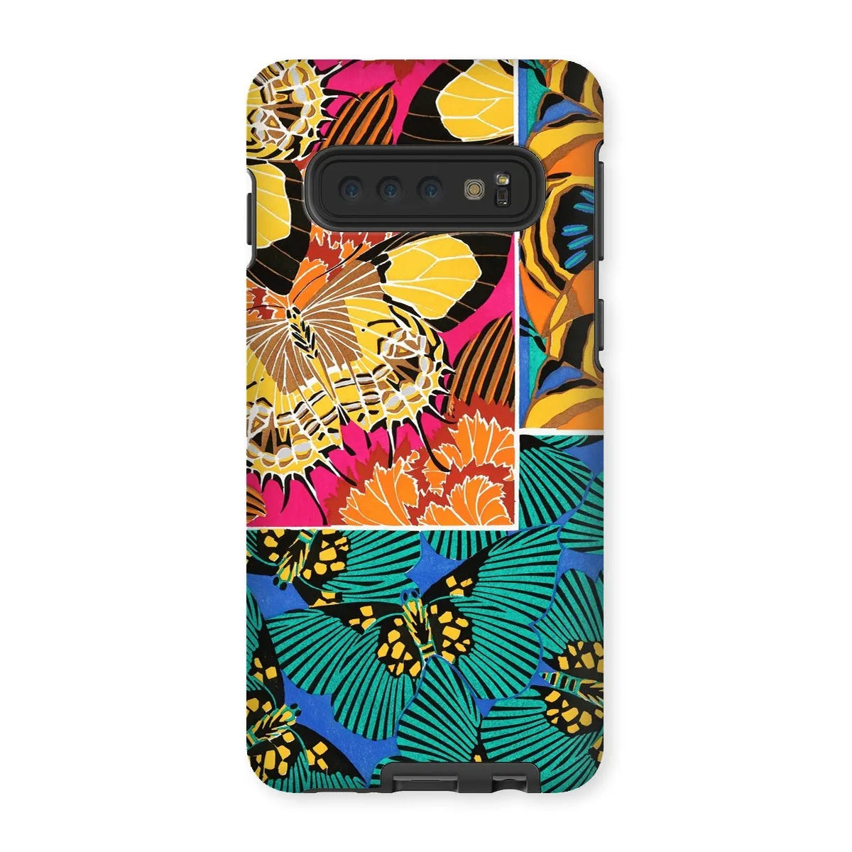 Rainbow Butterfly Aesthetic Art Phone Case - E.a. Seguy - Samsung Galaxy S10 / Matte - Mobile Phone Cases - Aesthetic