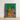 Vibrant Stylized Demonic Figure Print Black Frame Bold Lanny Sommese Builds, Rainbow Devil, Horned Trickster Grins