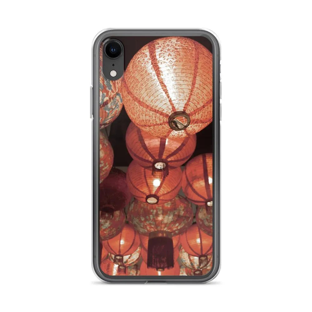 Raise The Red Lanterns - Designer Travels Art Iphone Case - Iphone Xr - Mobile Phone Cases - Aesthetic Art