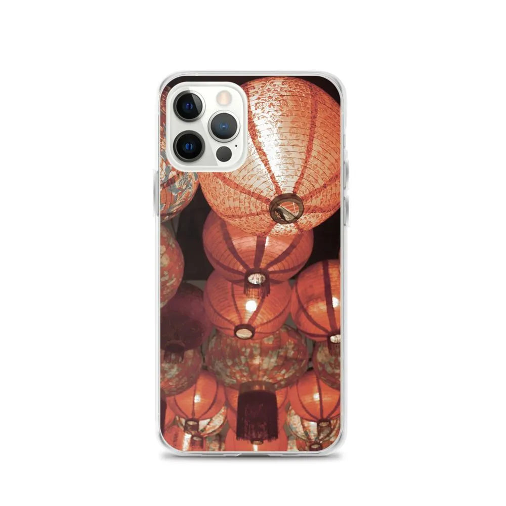 Raise The Red Lanterns - Designer Travels Art Iphone Case - Iphone 12 Pro - Mobile Phone Cases - Aesthetic Art