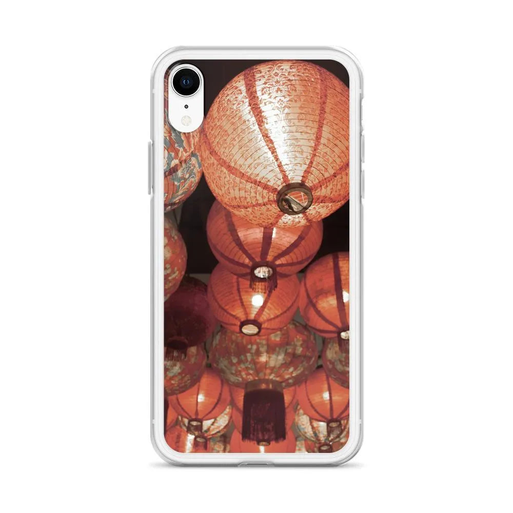 Raise The Red Lanterns - Designer Travels Art Iphone Case - Mobile Phone Cases - Aesthetic Art