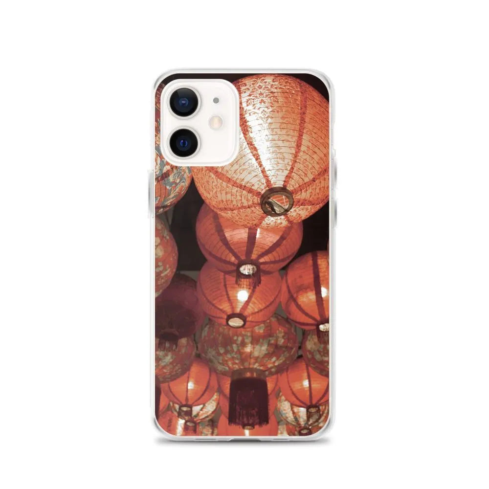 Raise The Red Lanterns - Designer Travels Art Iphone Case - Iphone 12 - Mobile Phone Cases - Aesthetic Art
