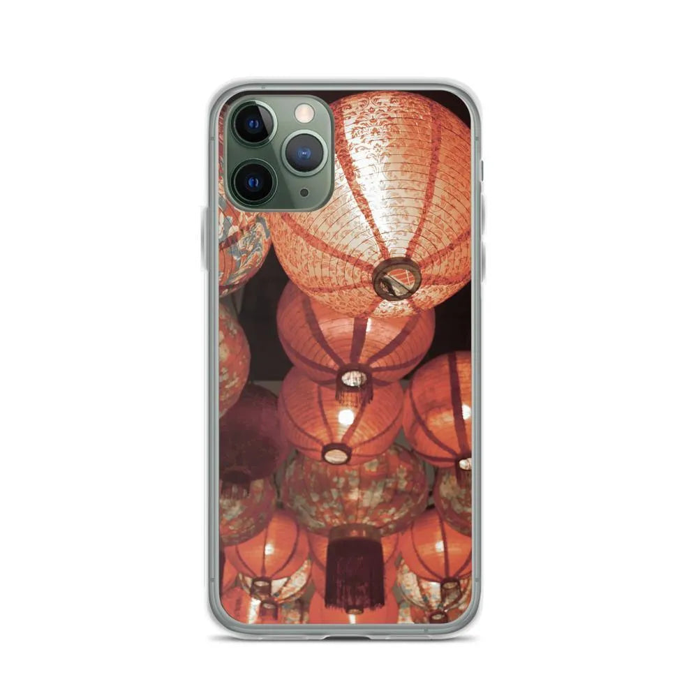 Raise The Red Lanterns - Designer Travels Art Iphone Case - Iphone 11 Pro - Mobile Phone Cases - Aesthetic Art