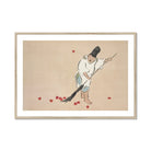 Raking - Kamisaka Sekka Meiji Woodblock Art Print