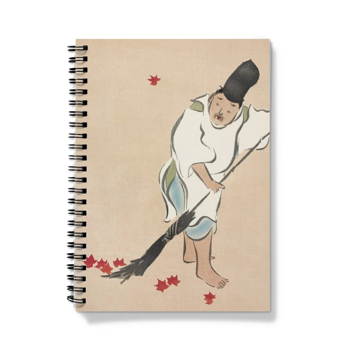 Raking By Kamisaka Sekka Notebook - A5 / Graph - Notebooks & Notepads - Aesthetic Art
