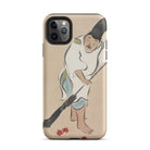 Raking Kamisaka Sekka Rinpa Art Iphone Case, 11 Pro Max / Matte, Phone Case Japanese Art