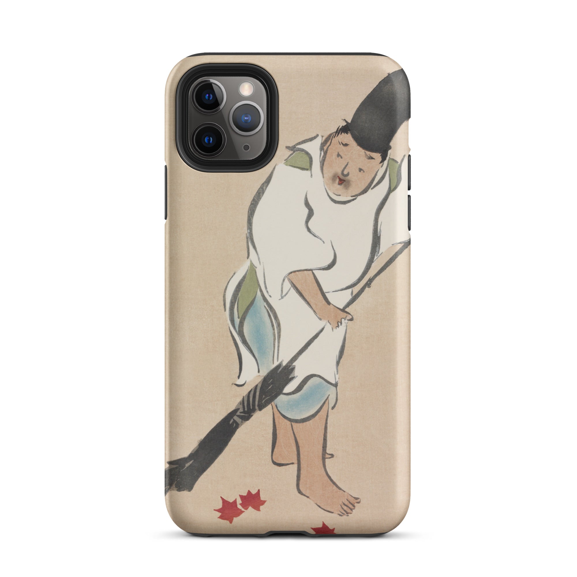 Raking Kamisaka Sekka Rinpa Art Iphone Case, 11 Pro Max / Matte, Phone Case Japanese Art