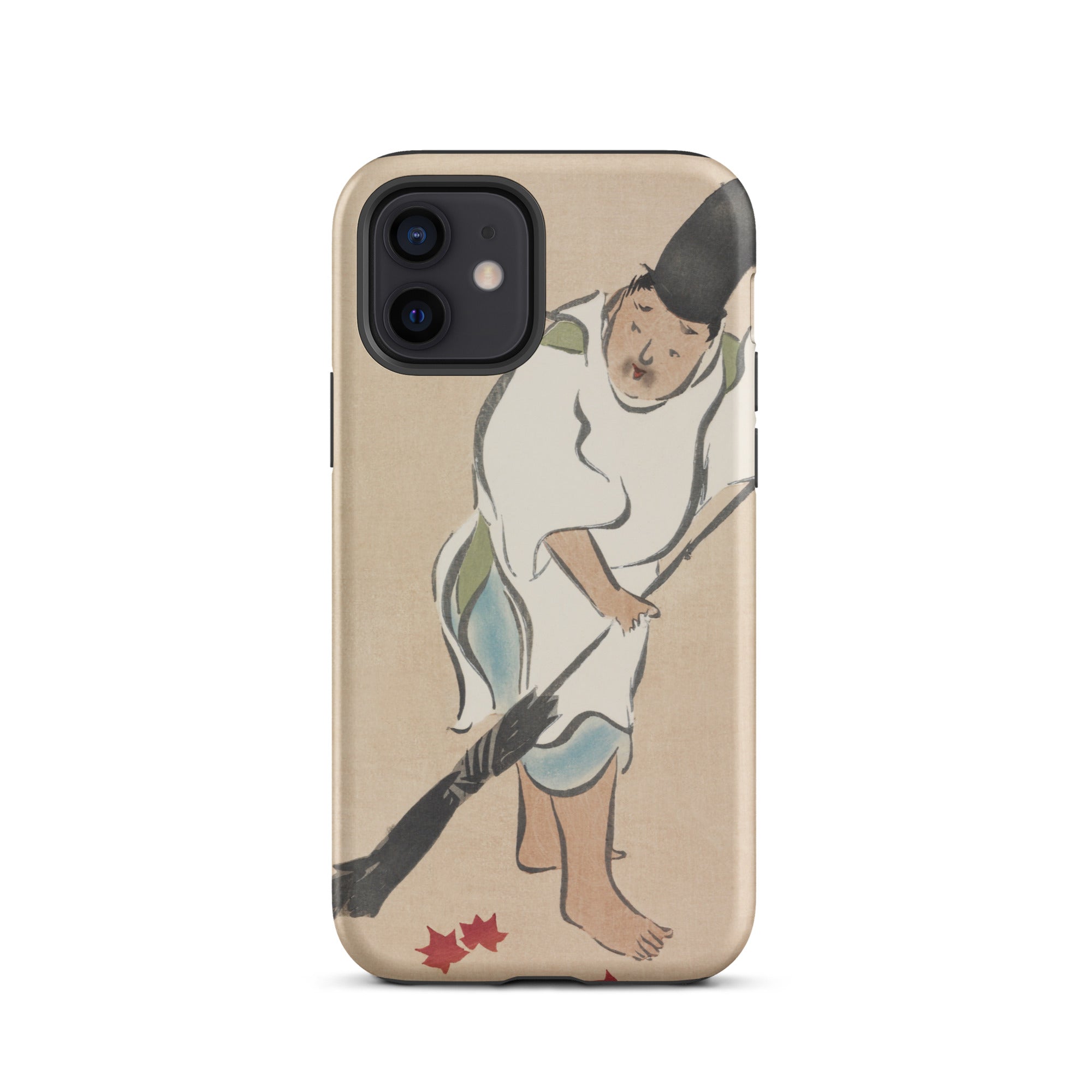 Raking Kamisaka Sekka Rinpa Art Iphone Case, 12 / Matte, Phone Case Japanese Art