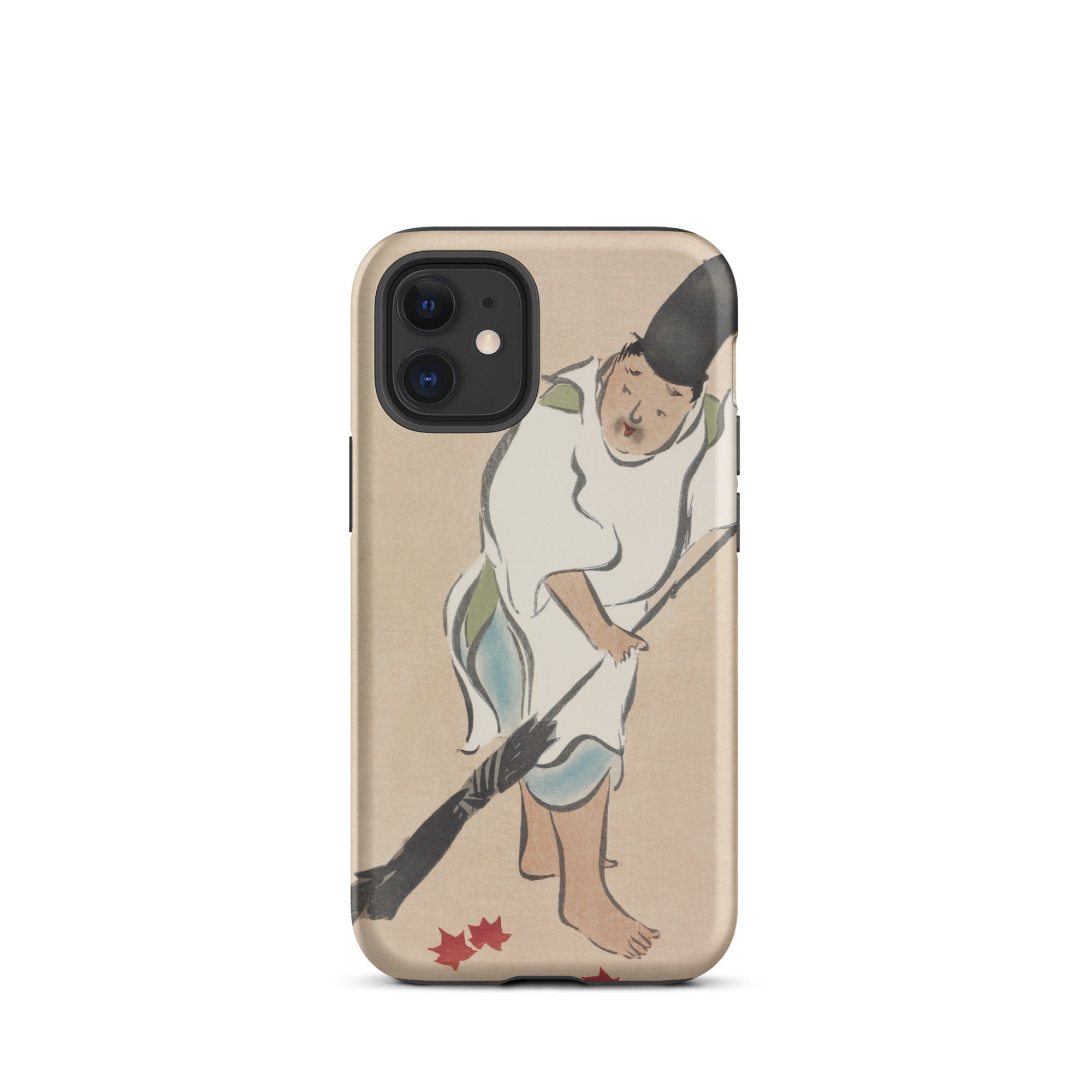 Raking Kamisaka Sekka Rinpa Art Iphone Case, 12 Mini / Matte, Phone Case Japanese Art