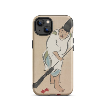 Raking - Kamisaka Sekka Rinpa Art Iphone Case, 13 / Matte, Smartphone Case Japanese Art Print