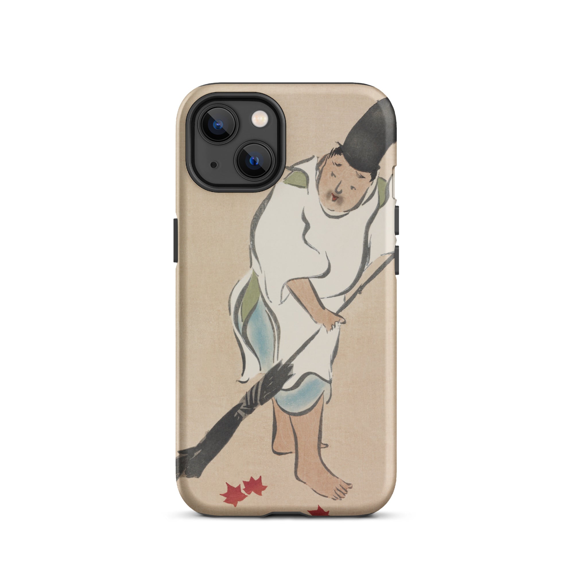 Raking Kamisaka Sekka Rinpa Art Iphone Case, 13 / Matte, Smartphone Case Japanese Art Print