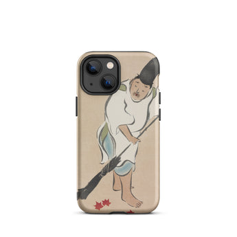 Raking - Kamisaka Sekka Rinpa Art Iphone Case, 13 Mini / Matte, Phone Case Japanese Art